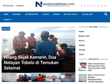 Tablet Screenshot of nusantaratimur.com